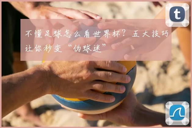 不懂足球怎么看世界杯?五大技巧让你秒变“伪球迷”