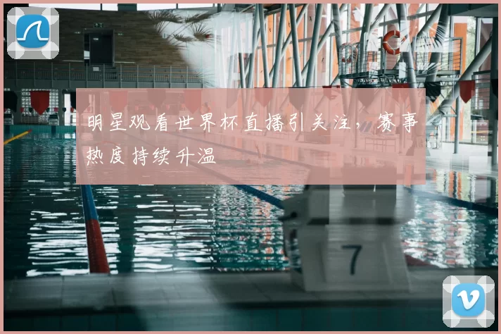 明星观看世界杯直播引关注，赛事热度持续升温